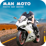 Cover Image of Download Man Bike Rider Photo Editor  APK