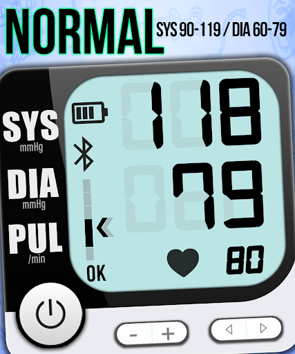 Daily Blood Pressure Checker Screen 2