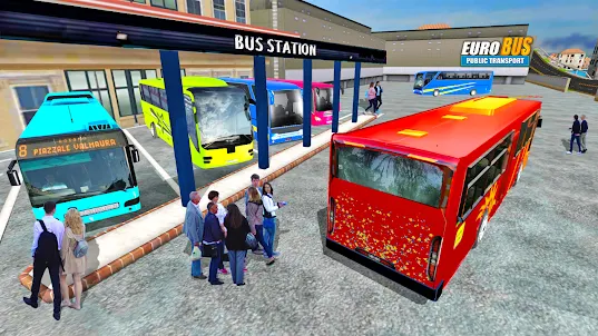 Euro Bus Public Transport