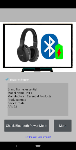 Android application Bluetooth Battery Saver screenshort