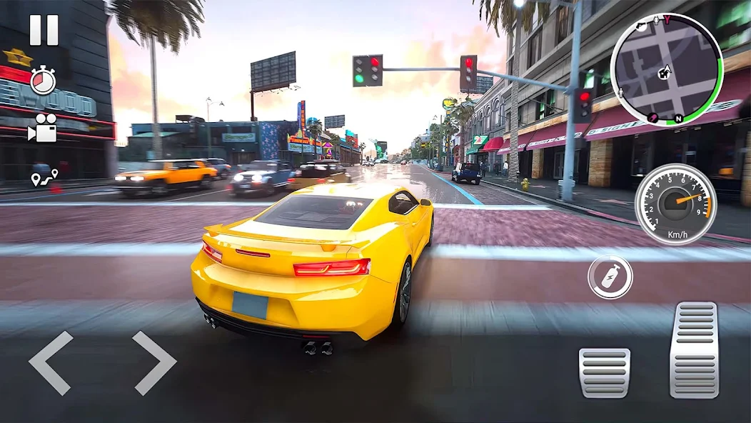  Traffic Driving Car Simulator