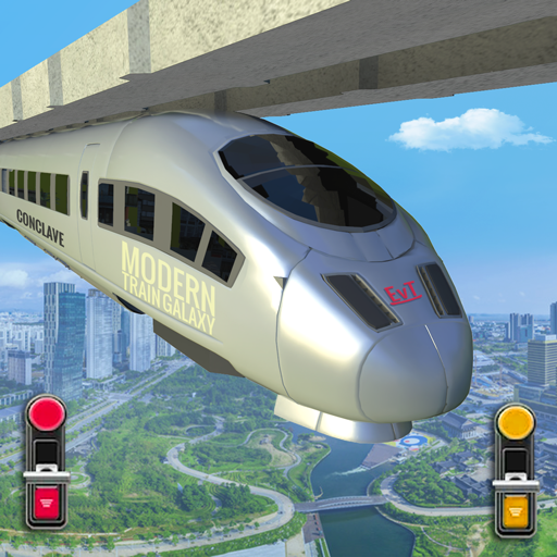 Modern Train Driver Train Game logo