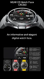 Digital Watch Face CRC063