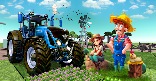 Farming Tractor - Puzzle Games