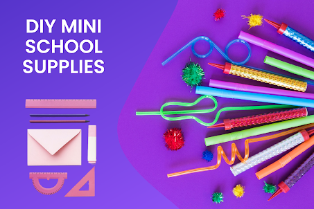 Diy mini school supplies