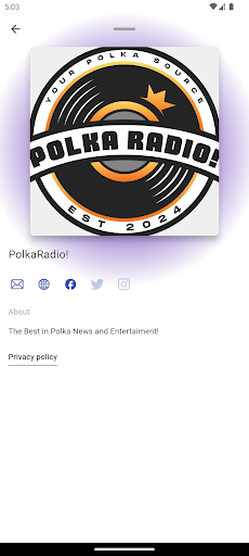 PolkaRadio! Screenshot 3 - AppWisp.com