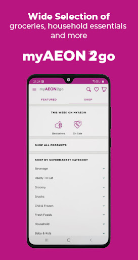 myAEON2go Screen 3