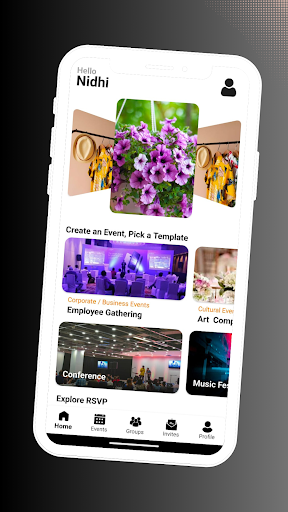 Rsvp Event Management Screen 2