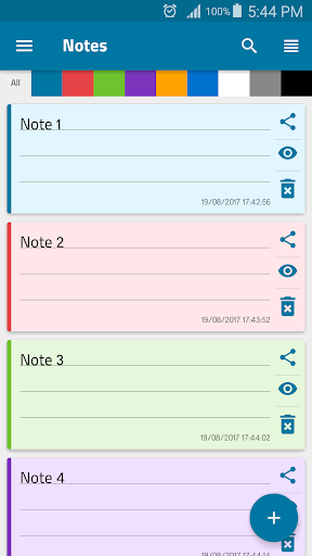 Color Notes Screen 2