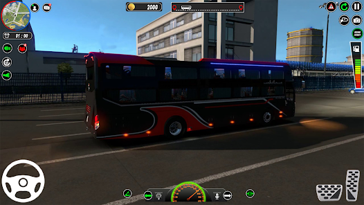 Captura de Pantalla 6 US Coach Bus Simulator Game 3d android