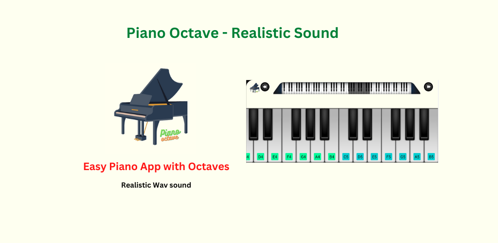 Piano Octave - Realistic Sound - Latest version 4.0 for Android App ...