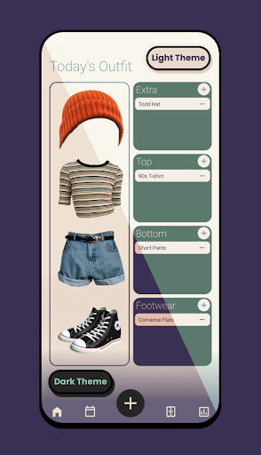 Android application FitMe - Outfit Organizer screenshort