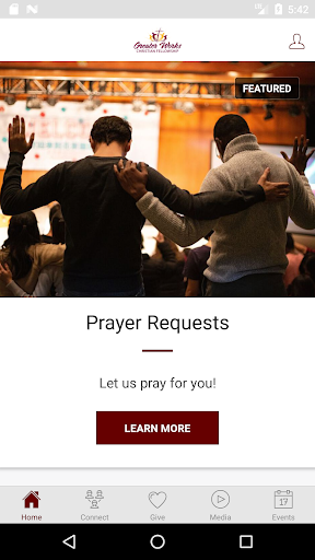 Android application GWC Fellowship screenshort