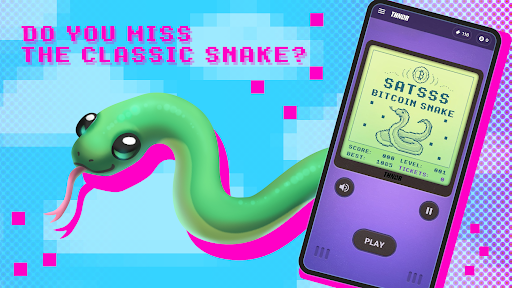 لعبة Bitcoin Snake: Earn Bitcoin apk مهكر0