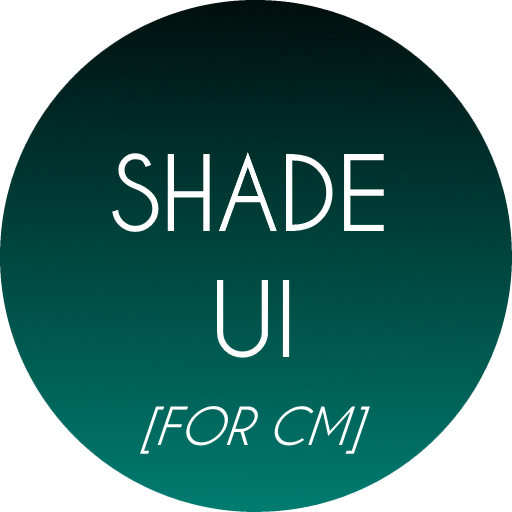 Shade UI - CM13/CM12 Theme 3.7 Icon