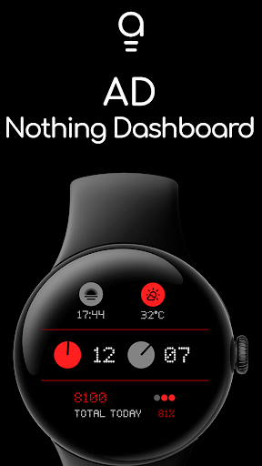 Android application AD Nothing Dashboard WatchFace screenshort