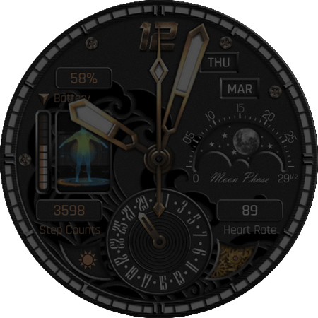 BFF15- Black Analog Health screenshot 21