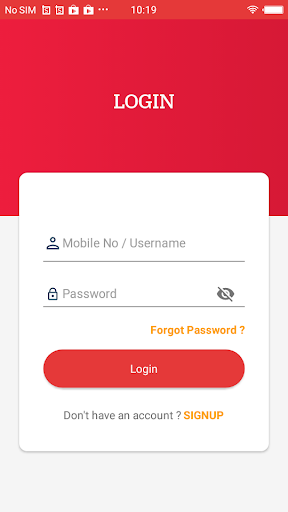 Android application iMCollect-HL screenshort