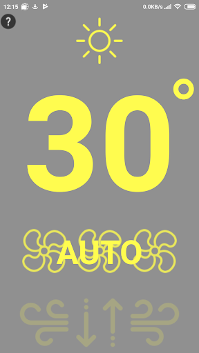TORNADO AC remot 0-butns 0-Set Screen 3