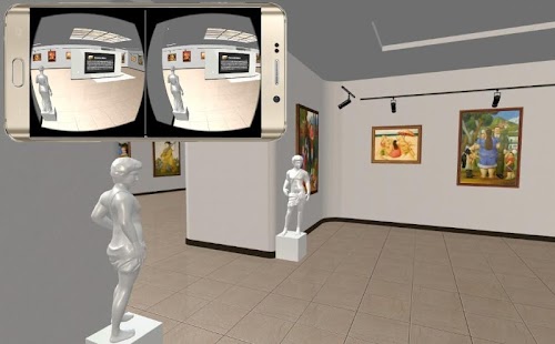 VR International Art Gallery Screenshot