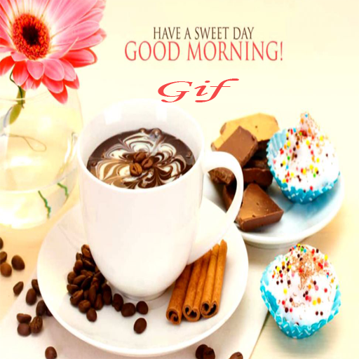 Android application Good Morning Gif screenshort