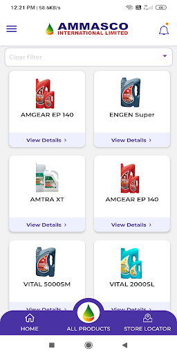 Android application Ammasco screenshort