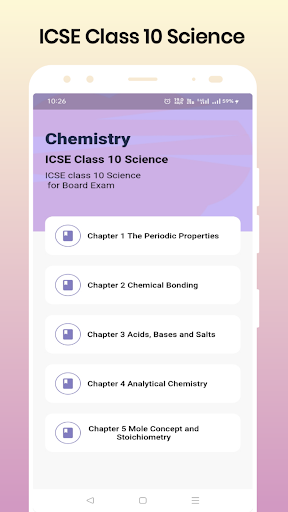 ICSE Class 10 Science Solution