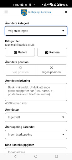 Synpunkter & fel Gullspång Screen 2