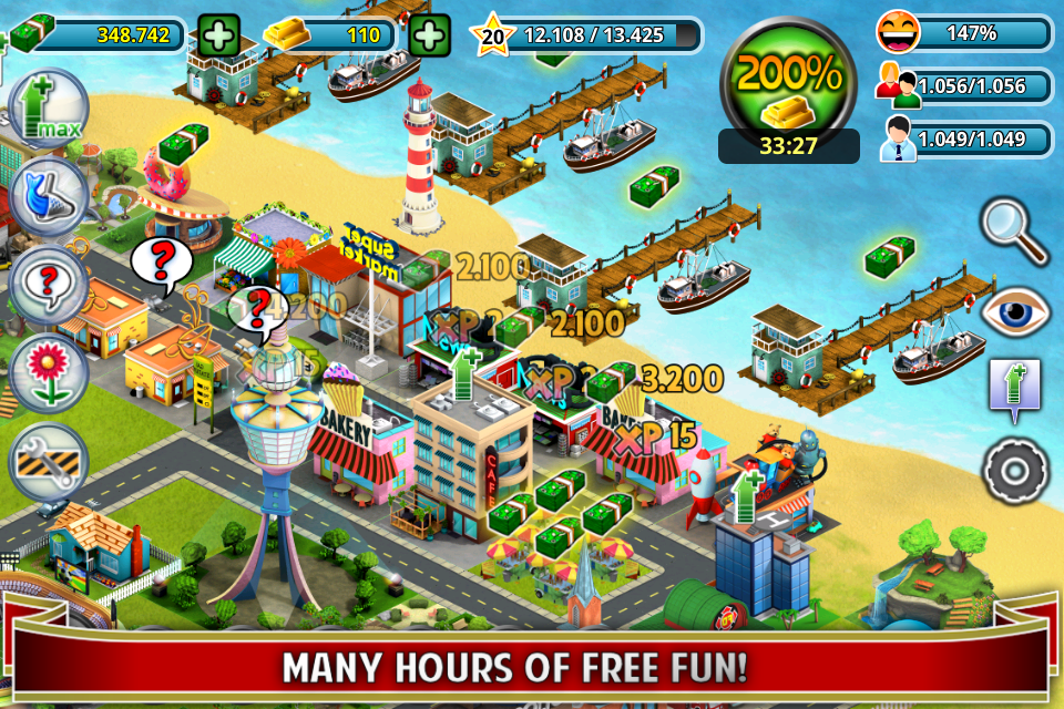 Android application City Island ™: Builder Tycoon screenshort