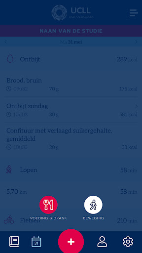 UCLL Digitaal Dagboek Screen 3