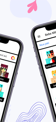 Bebe Milo Skins for Minecraft Screen 2