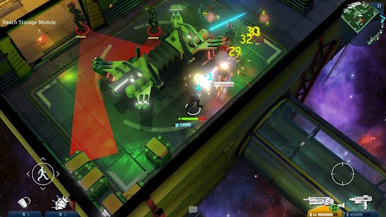Space Marshals 3 APK + OBB for Android ( Unlocked ) Unlimited Ammo- Happymodsapk.com 5