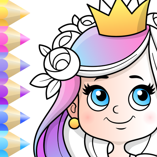 Princess Color Gradient  Icon