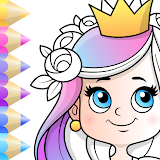 Princess Color Gradient icon