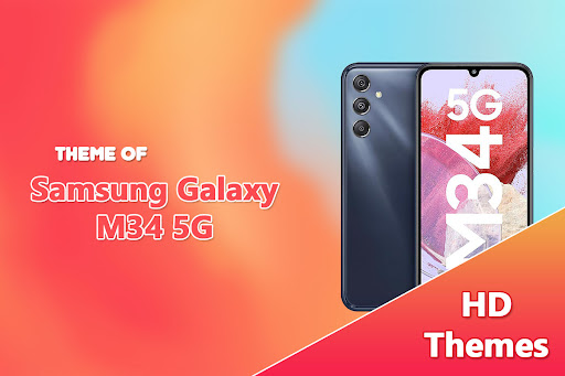 Android application Theme of Samsung Galaxy M34 5G screenshort