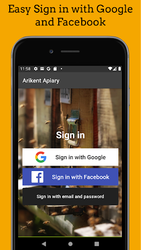 Android application Beecity Apiary screenshort