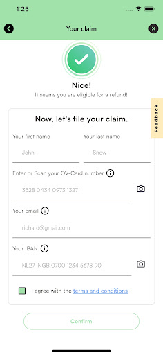 Zoef.app Screen 2