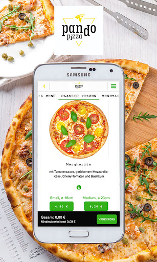 Pando Pizza Screen 2