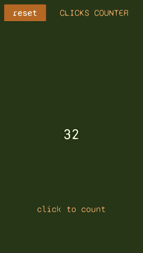 Clicks Counter Screen 2
