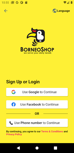 Borneoshop Screen 2