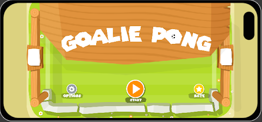 Android application Goalie Pong screenshort