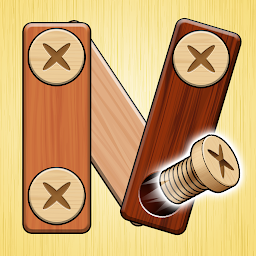 Imagen de ícono de Wood Nuts And Bolts Puzzle