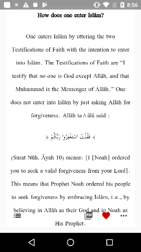 Muslims creed Screenshot 4 - AppWisp.com