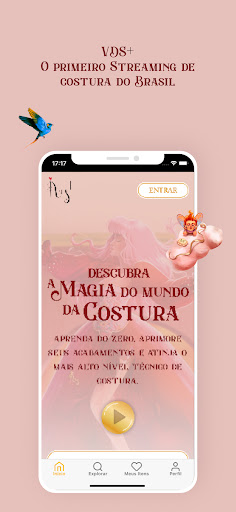 Android application Vestida de sonhos screenshort