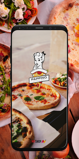 Android application Pappino Pizza Bar screenshort