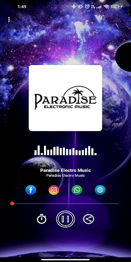 Paradise Electro Music Screen 2