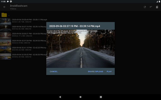 Droid Dashcam - Driving video recorder, BlackBox 1.0.105 screenshots 8