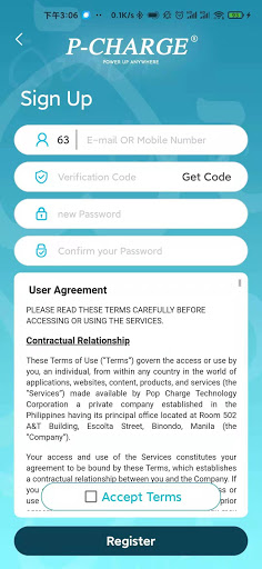 PCharge Screen 2