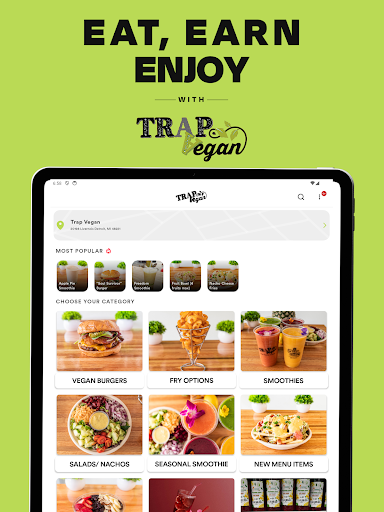 Screenshot of Trap Vegan