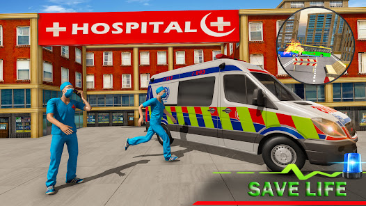 Emergency City Ambulance Games  screenshots 1